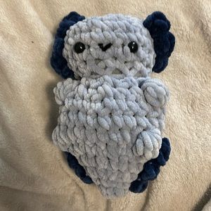 Crochet Axolotl Stuffed Animal